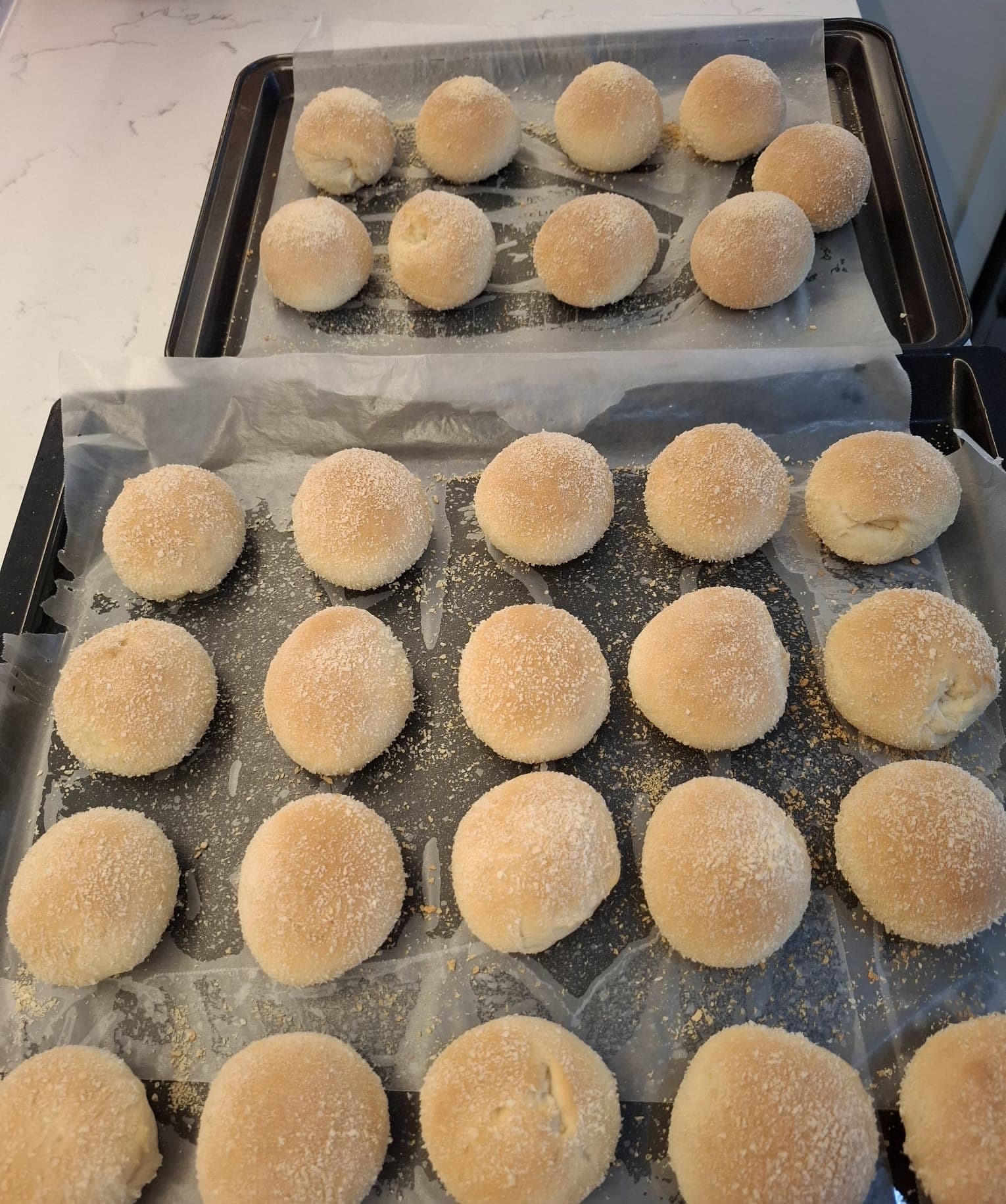Fresh rolls, straight from the oven
